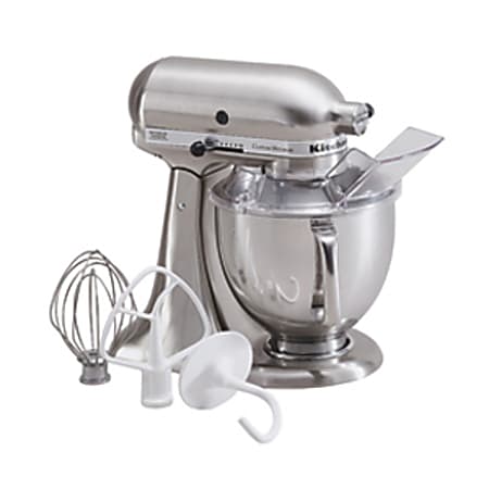 KSM152PSNK KitchenAid Custom Metallic® Series 5 Quart Tilt-Head Stand Mixer