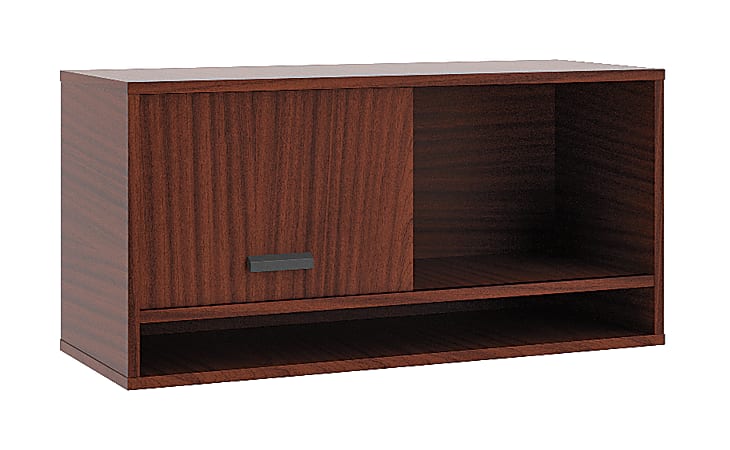basyx by HON® Manage Series Overhead Storage Cabinet, 36"W, Chestnut