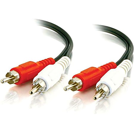 C2G 3ft Value Series RCA Stereo Audio Cable - RCA - RCA - 3ft