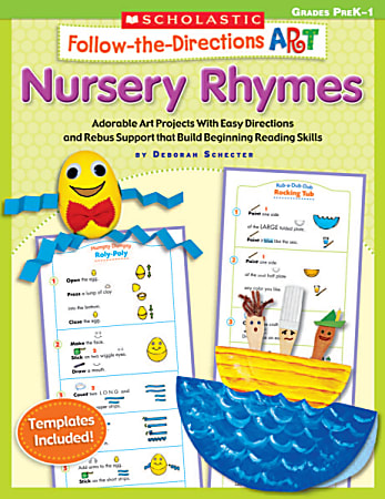 Scholastic Follow-the-Directions Art: Nursery Rhymes