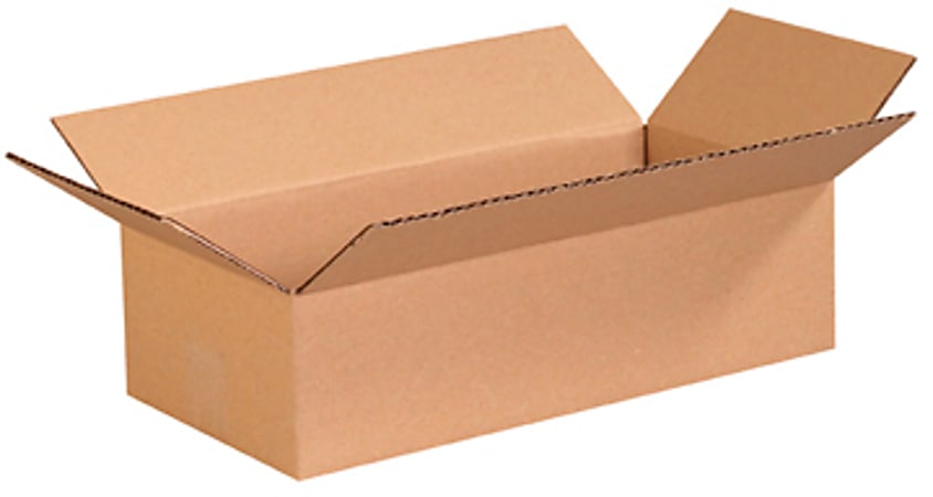 Corrugated Shipping/Packing/Moving Kraft 4 x 4 x 16 25/Bundle 