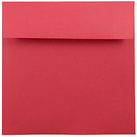 JAM Paper® Color Square Invitation Envelopes, 7 1/2"