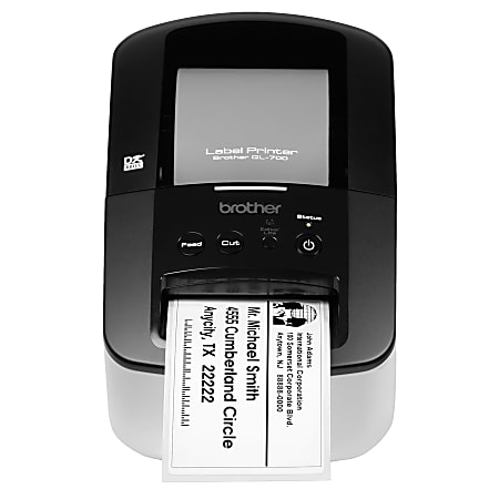 Brother® QL-700 High-Speed Professional Label Printer