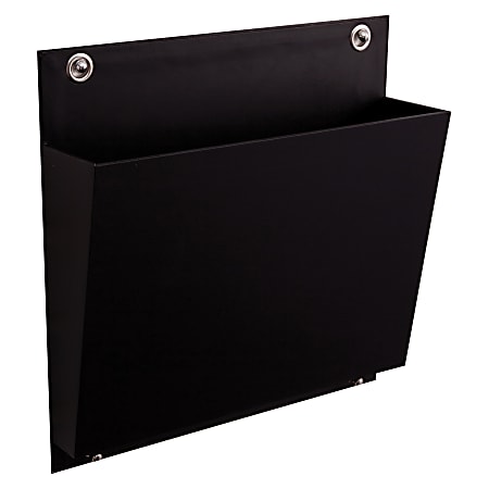 Realspace&reg; Connecting Wall File, Letter Size, Black