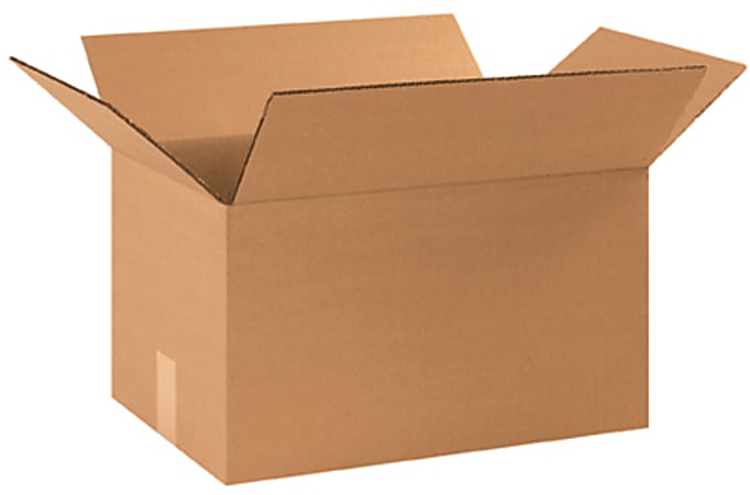 Partners Brand Corrugated Boxes 16" x 11" x 10", Bundle of 25
