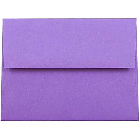 JAM PAPER 7 1/2 x 10 1/2 Booklet Translucent Vellum Envelopes - Clear -  25/Pack