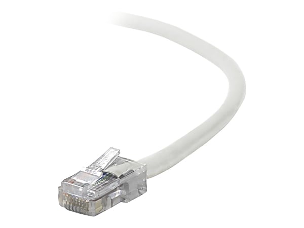 Belkin - Patch cable - RJ-45 (M) to RJ-45 (M) - 2 ft - UTP - CAT 5e - white -  - A3L79102WHT