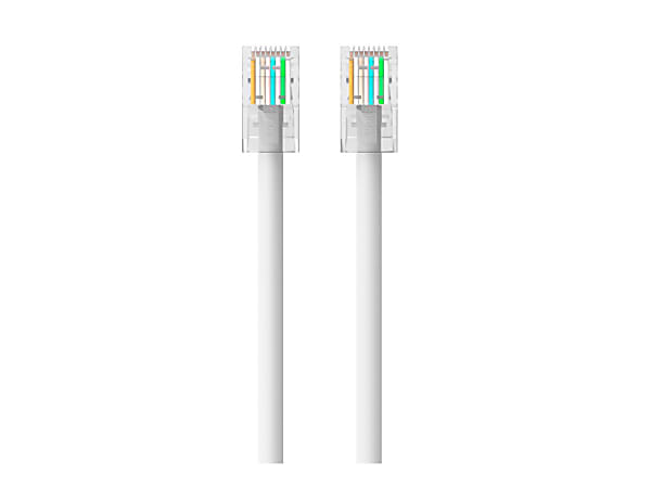 Belkin - Patch cable - RJ-45 (M) to RJ-45 (M) - 2 ft - UTP - CAT 5e - white -  - A3L79102WHT