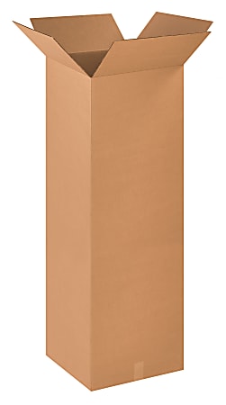 Partners Brand Corrugated Boxes 16" x 16" x 48", Bundle of 10