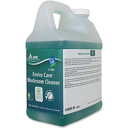 RMC Enviro Care Washroom Cleaner - Concentrate - 64.2 fl oz (2 quart) - 4 / Carton - Green