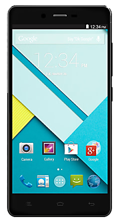 BLU Studio Energy D810u Unlocked GSM Cell Phone, 8GB, Black, PBN200658
