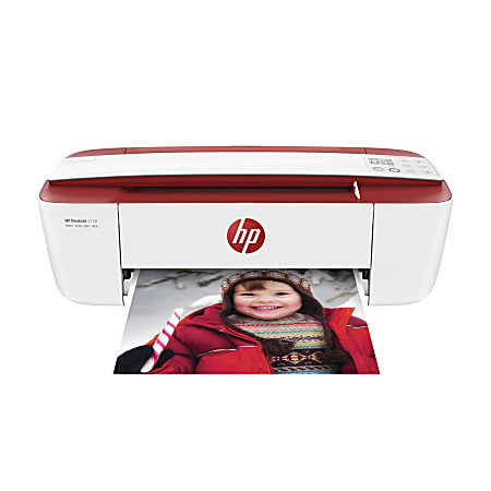 HP DeskJet 3758 Compact All-in-One Wireless Printer with Mobile Printing - Only at Office Depot (T8W83A)