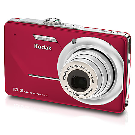 Kodak® EasyShare M340 10.2-Megapixel Digital Camera, Red