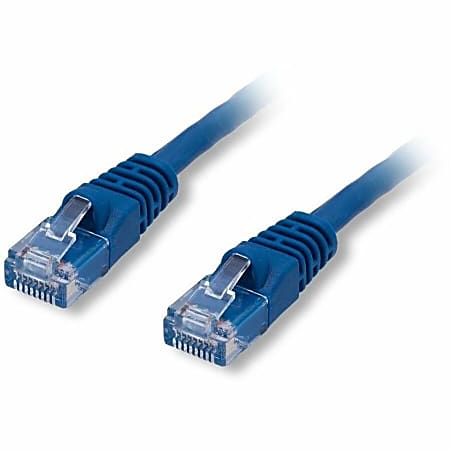 Comprehensive Cat6 550 Mhz Snagless Patch Cable 7ft Blue - 7 ft Category 6 Network Cable for Network Device - First End: 1 x RJ-45 Network - Male - Second End: 1 x RJ-45 Network - Male - 1 Gbit/s - Patch Cable - Gold Plated Contact - 24 AWG - Blue