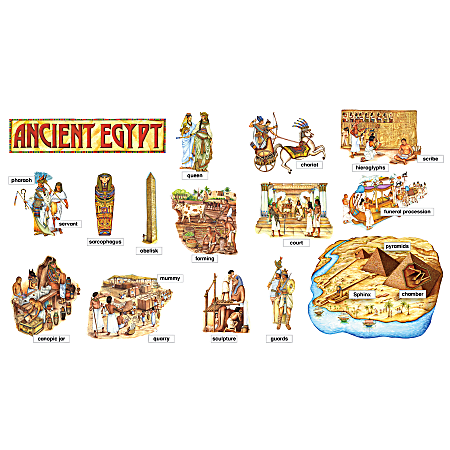 Scholastic Ancient Egypt Bulletin Board, 24 1/2"L