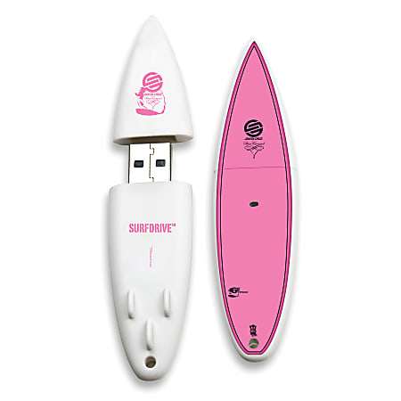 Santa Cruz Pink Stylemaster SurfDrive USB Flash Drive, 8GB