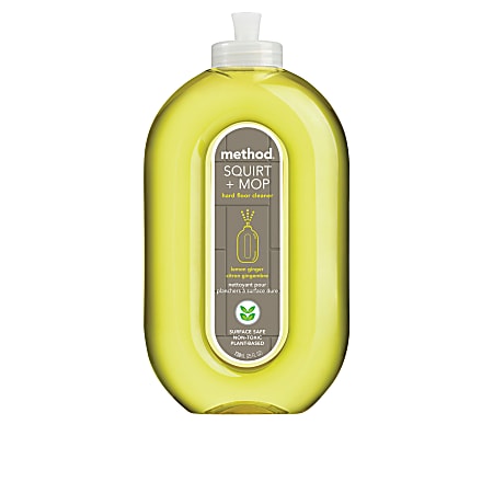 Method™ Squirt And Mop All Floor Cleaner, Lemon Ginger Scent, 25 Oz Bottle