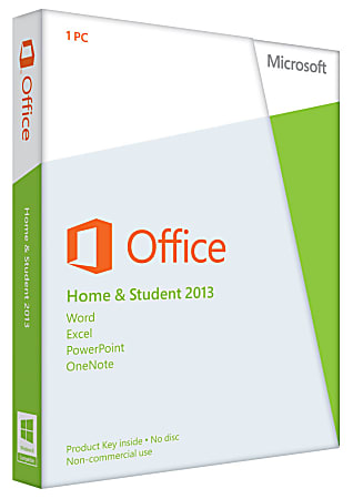 Office Home And Student 2013, English Version, Product Key