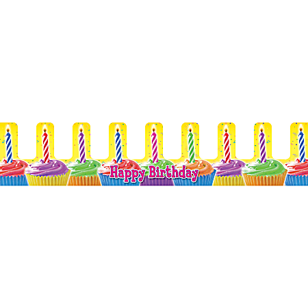 Scholastic Crowns — Birthday Cupcakes, Pack Of 36