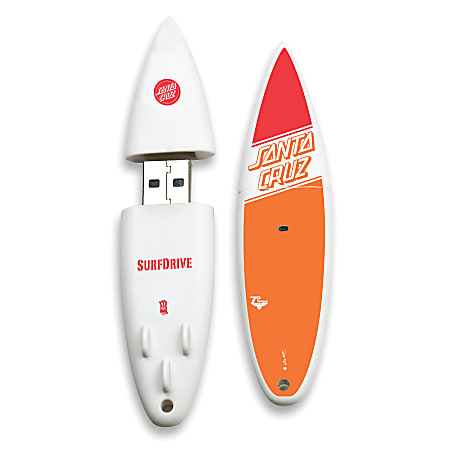 Santa Cruz Logo Fade SurfDrive USB Flash Drive, 16GB