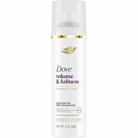 Dove Volume &amp; Fullness Advanced Dry Shampoo - For Dry Hair - 7.3 fl oz (215.9 mL) - Hair - White - Residue-free - 1 Each