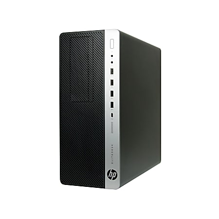 HP EliteDesk 800 G3 MT Refurbished Desktop PC, Intel® Core™ i7, 32GB Memory, 2TB Solid State Drive, Windows® 10, J1-800G3TA12