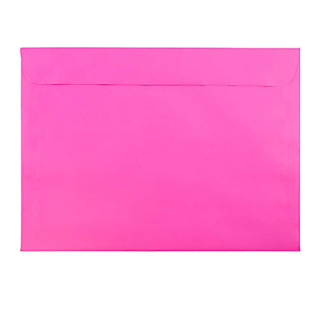 JAM Paper® Booklet Envelopes, 9" x 12", Gummed