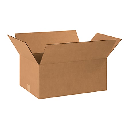 Partners Brand 18 1/2 x 12 1/2 x 8" Corrugated Boxes, Pack Of 25
