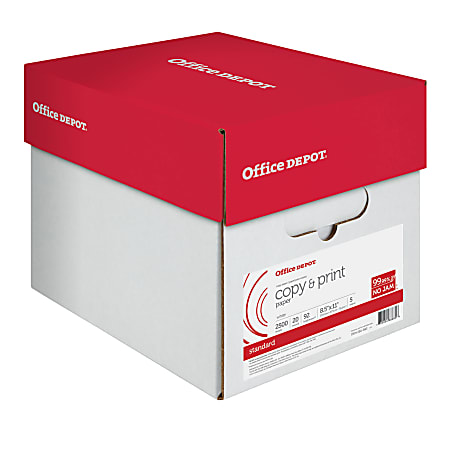  1 Ream - 500 Sheets Staples Poly Wrapped, White  Multipurpose/Copy/Laser/Printer Paper, 20lb, 92 Bright : Office Products