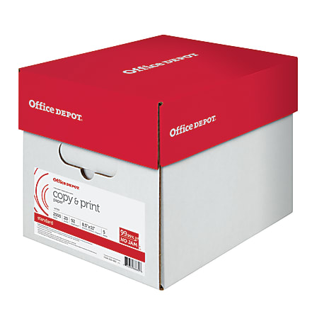 Box of printer shop paper