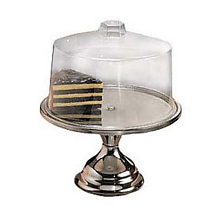 American Metalcraft Stainless Steel Cake Stand Set, 6-3/4" x 13-1/2"