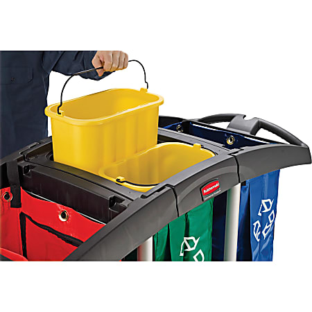 Rubbermaid Commercial Deluxe Carry Caddy Black - Office Depot