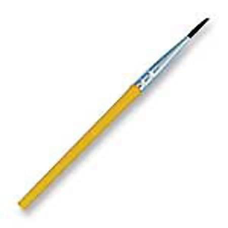 Crayola? Good Quality Watercolor Brush Series 1127, 3, Round Bristle, Camel Hair, Yellow