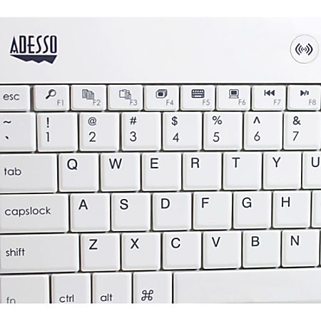 Adesso Wireless Bluetooth 3.0 Mini Keyboard 1000 For iPad Devices