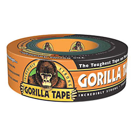 Gorilla Glue Repair Tape, 1.88" x 12 Yd, Black