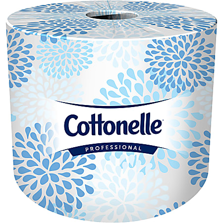 Cottonelle Professional Bulk Toilet Paper for Business (17713), Standard Toilet Paper Rolls, 2-PLY, White, 60 Rolls / Case, 451 Sheets / Roll
