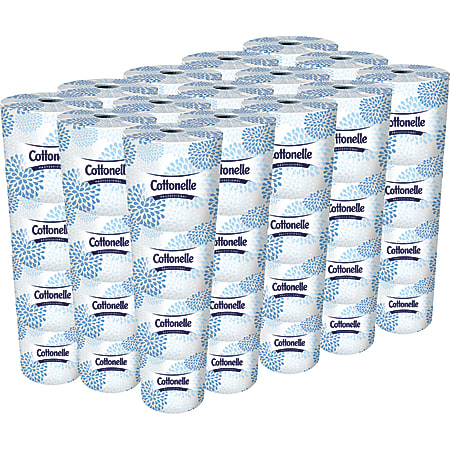 Kleenex® Cottonelle® 2-Ply Toilet Paper, 451 Sheets Per Roll, Pack Of 60 Rolls