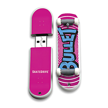 Santa Cruz Pink Shocktart SkateDrive USB Flash Drive, 8GB