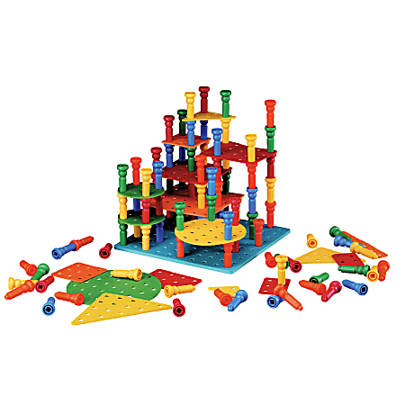 Playmonster Tall-Stacker™ Building Set, Grades Pre-K - Grade 3