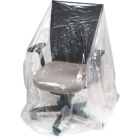 Office Depot® Brand Plastic Furniture Covers, 1-Mil, 28" x 17" x 70", 230 Per Roll