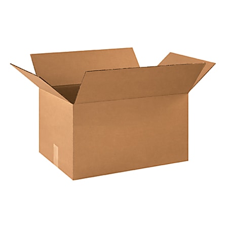 Office Depot® Brand Corrugated Boxes 21" x 14" x 10", Kraft, Bundle of 20