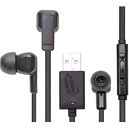 Ergoguys Califone E3 Series E3USB - Earphones - in-ear - wired - USB