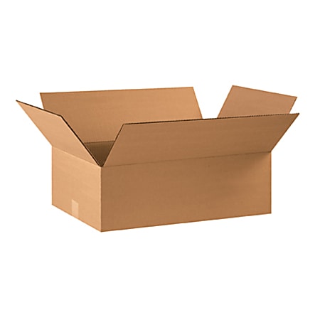 Partners Brand Corrugated Boxes 22" x 14" x 8", Bundle of 20