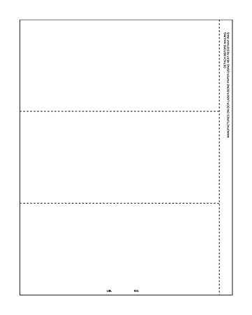 ComplyRight W-2 Inkjet/Laser Tax Forms, Blank, 3-Up, 3-Part, 8 1/2" x 11", Pack Of 50