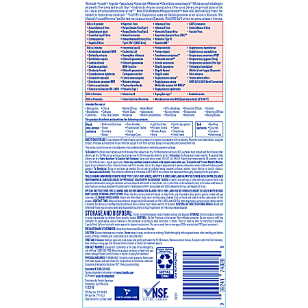 Lysol Professional Disinfectant Spray Crisp Linen Scent 19 Oz