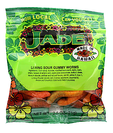 Jade Food Products Li Hing Sour Crawlers