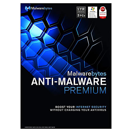 Malwarebytes Anti-Malware Premium, Traditional Disc