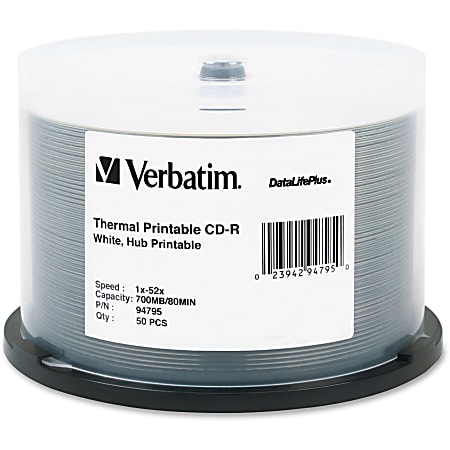 Verbatim DataLifePlus 94795 CD Recordable Media - CD-R