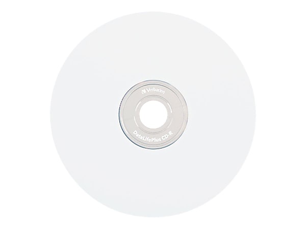 Verbatim DataLifePlus - 50 x CD-R - 700 MB (80min) 52x - white - ink jet printable surface - spindle