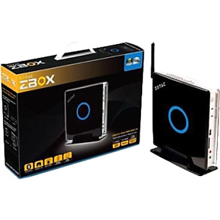 Zotac ZBOX ZBOX-ID84-U Desktop Computer - Intel Atom D2550 1.86 GHz DDR3 SDRAM - Mini PC